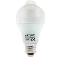 Retlux RLL 317 A60 E27 PIR žárovka 8W WW 