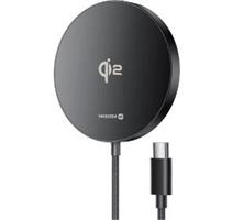 Swissten Nabíječka MagPuck Qi2 1.5M 