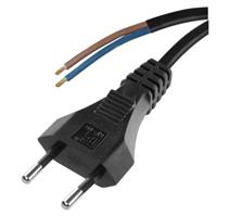 EMOS Flexo šňůra PVC 2× 0,75mm2, 2m, černá