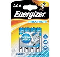 Energizer LR03 4BP AAA Maximum Alk 