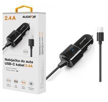 ALI auto nab. 2,4A, USB-C,černá CHA0025