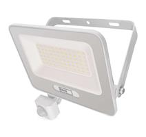 EMOS LED reflektor GLARO s pohybovým čidlem, 50 W, bílý, IP54, 5000 lm, neutrální bílá