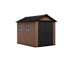 Keter Zahradní domek Keter Newton Plus wide 9x7,5 hnědý, s podlahou