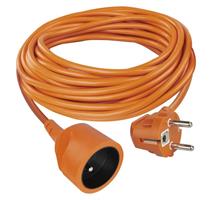 EMOS Prodlužovací kabel 10 m / 1 zásuvka / oranžový / PVC / 250 V / 1,5 mm2