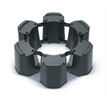 Prosperplast Podstavec Prosperplast pod sud MODULAR BASECAN SET - antracit 