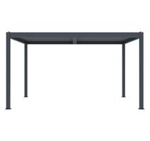 G21 Bioklimatická pergola G21 Austin 4x3 m, antracitová hliníková