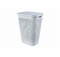 Curver Koš na prádlo Curver Pure 55 l modrý s víkem