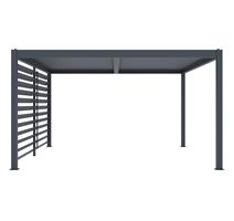 G21 Příslušenství G21 otočná lamelová stěna 3,7x2,2 m pro pergolu Austin 