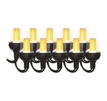 EMOS LED světelný řetěz – 10x párty žárovky, 4,5 m, venkovní i vnitřní, vintage