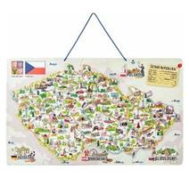 Woody 102191230 Magnetická mapa ČR 