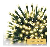 EMOS LED vánoční řetěz, 12 m, venkovní i vnitřní, teplá bílá, programy, časovač