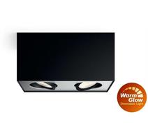 Philips Box 50492/30/P0 2xLED IP20 černé