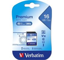 VERBATIM 43962 SDHC 16GB class 10