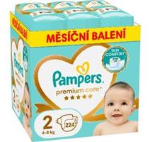 PAMPERS PLENKY PREMIUM CARE VEL.2/224 KS 
