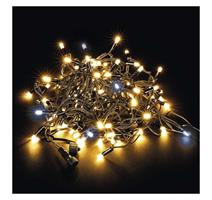 EMOS Premium LED spojovací řetěz blikající černý, 10 m, venkovní, teplá/studená bílá