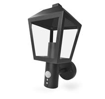 EMOS Zahradní nástěnné svítidlo ADENIA, čidlo soumraku, 19,8 x 15 x 29,8 cm, 1 x E27, 15 W