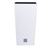 Prosperplast Květináč Prosperplast RATO SQUARE 20 x 20 x 37,6 cm, bílý