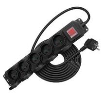 Retlux RPC 208 zásuvky IP44,5x/3x1,5G/3m 