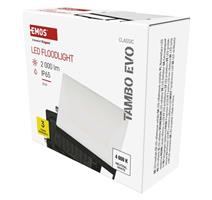 EMOS Lighting LED reflektor TAMBO EVO, 20 W, 2000 lm, IP65, černý