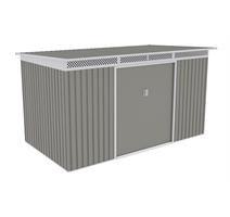 G21 Zahradní domek G21 GRAH 700 - 340 x 206 cm, metalický šedý 