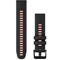Garmin Quickfit 22 mm band Blk/Red Silic 