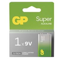 Alkalická baterie GP Super 9V (6LR61) B01511 GP