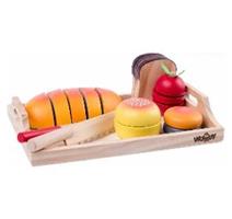 Woody 102191904 Tác se snídaní - krájení 