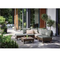 Keter Zahradní nábytek Keter Elements 5místný modulární set walnut 