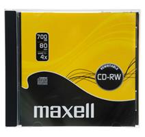 MAXELL CD-RW 700MB 4x 1PK JC 624860 