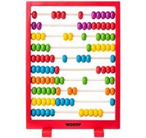 Woody 102190009 Počítadlo červené 