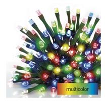 EMOS LED vánoční řetěz, 8 m, venkovní i vnitřní, multicolor, časovač