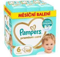 PAMPERS PLENKY PREMIUM CARE VEL.6/128 KS 