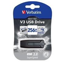 VERBATIM 256GB USB Flash 3.0 V3 Black 