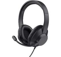 TRUST Ayda Max wired headset Black 