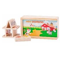 Woody 102190021 Minidomino Zvířátka 