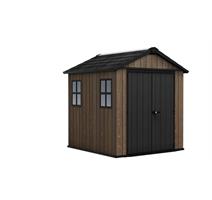 Keter Zahradní domek Keter Apex 7,5 x 7 Walnut, s podlahou