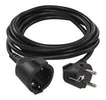 EMOS Prodlužovací kabel 1,5 m / 1 zásuvka / černý / PVC / 1,5 mm2