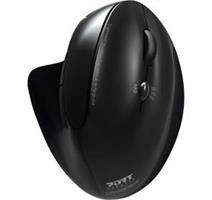 PORT DESIGNS 900706-BT wrl ergo mouse USB-A/C BK PORT