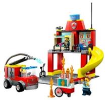 LEGO Hasičská stanice a auto hasičů 60375