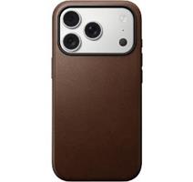 NOMAD Modern Leather Case iPhone 17 Pro Brown