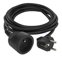 EMOS Prodlužovací kabel 3 m / 1 zásuvka / černý / PVC / 1,5 mm2