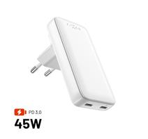 Fixed Slim Traveller 45W FIXCG45S-2CD-WH