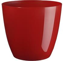 Obal Ella - lesklá červená (vánoční řada) 13 cm