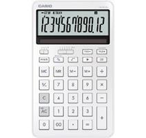 CASIO JW 200 DQ WE bílá stolní kalkulačka