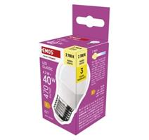 EMOS LED žárovka Classic Mini Globe / E27 / 4,2 W (40 W) / 470 lm / teplá bílá