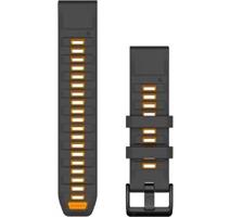 Garmin QuickFit 22 Band Graph/Orng Silic 