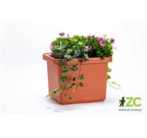 Truhlík samozavlažovací Berberis Uno - terakota 45 cm