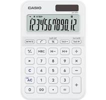 CASIO MS 20 YC WE bílá stolní kalkulačka 