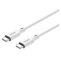 YENKEE YCU SE C125 WH kabel USB C/C 1,5m