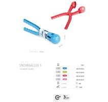 Prosperplast Výrobník sněhových koulí Prosperplast SNOWBALLEE 1 zelený 